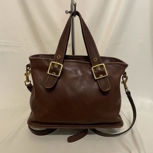 Coach Leather Vintage Satchel/Crossbody Bag